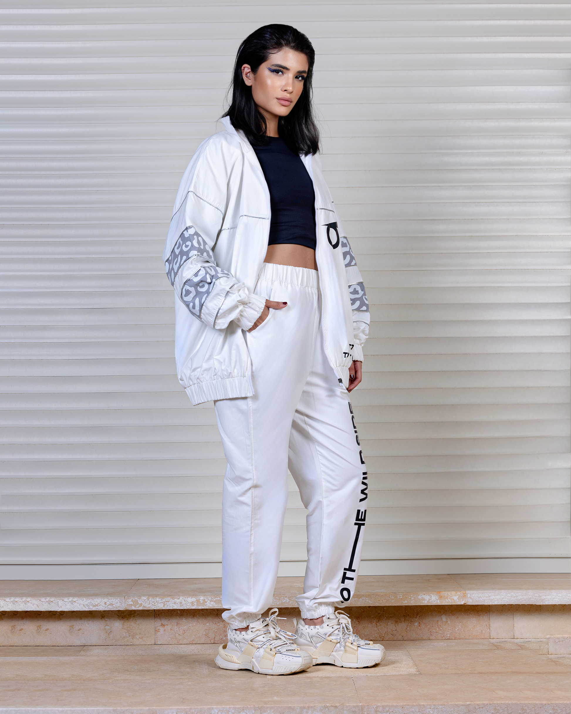 WHITE WILD SIDE TRACK SET