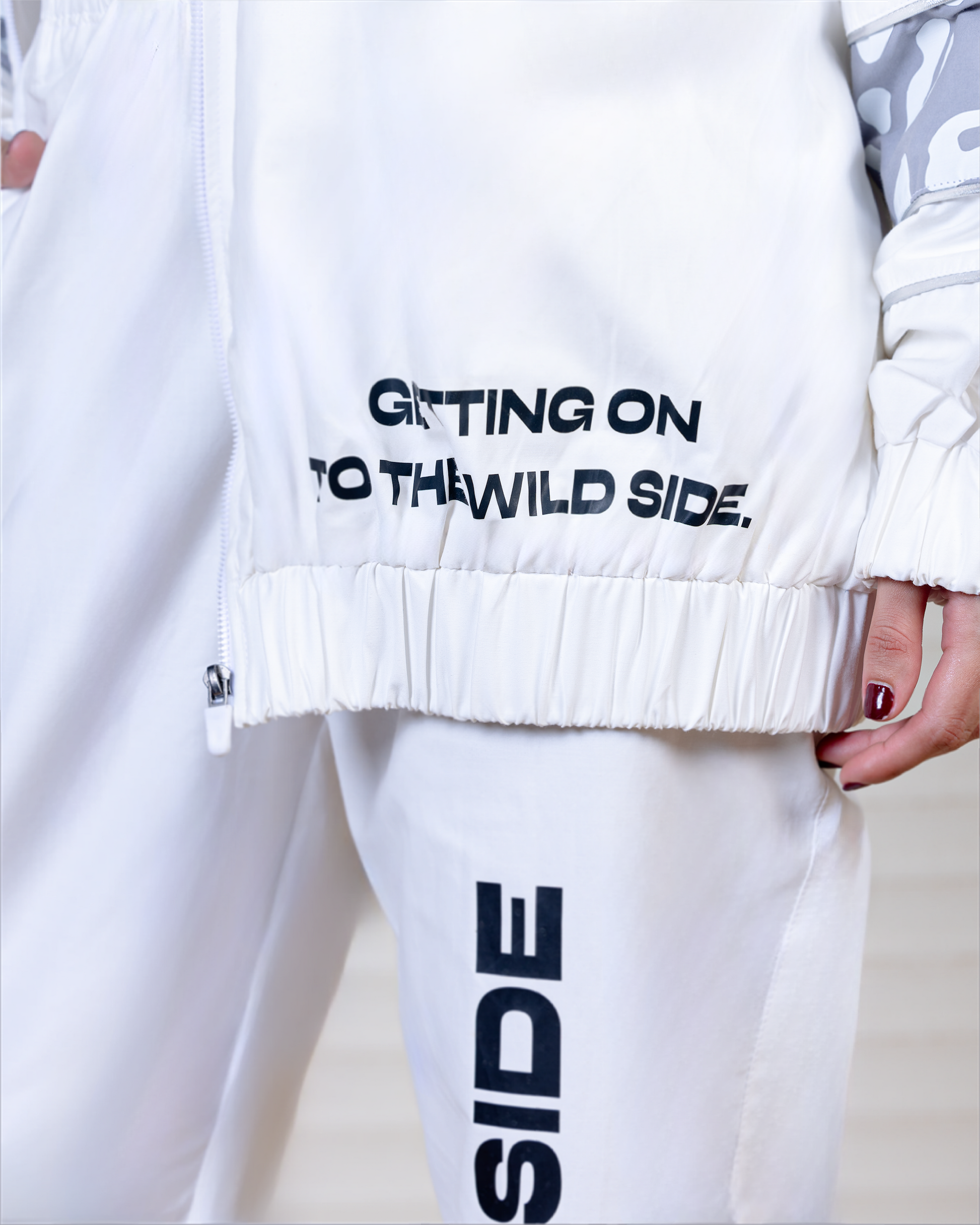 WHITE WILD SIDE TRACK SET